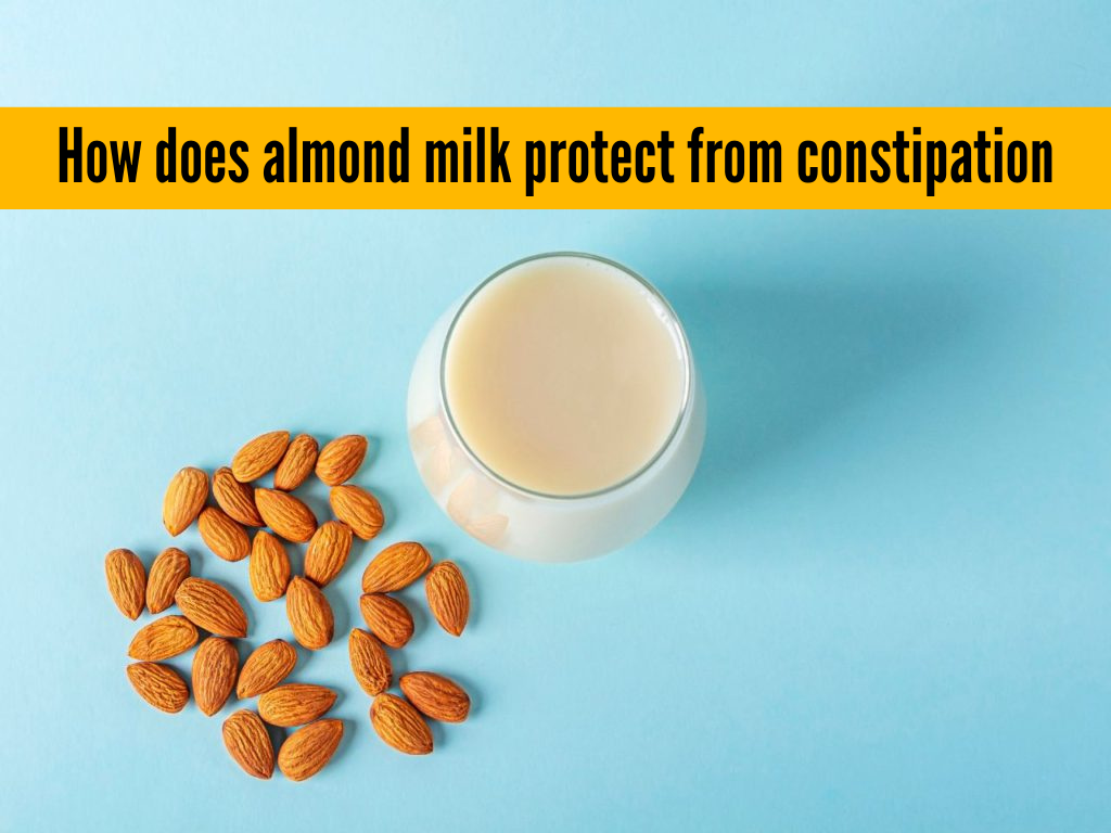 can almond milk cause constipation